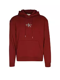 CALVIN KLEIN JEANS | Sudadera con capucha - Hoodie | Rojo oscuro