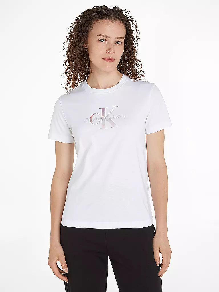 CALVIN KLEIN JEANS | T-Shirt  | Blanco