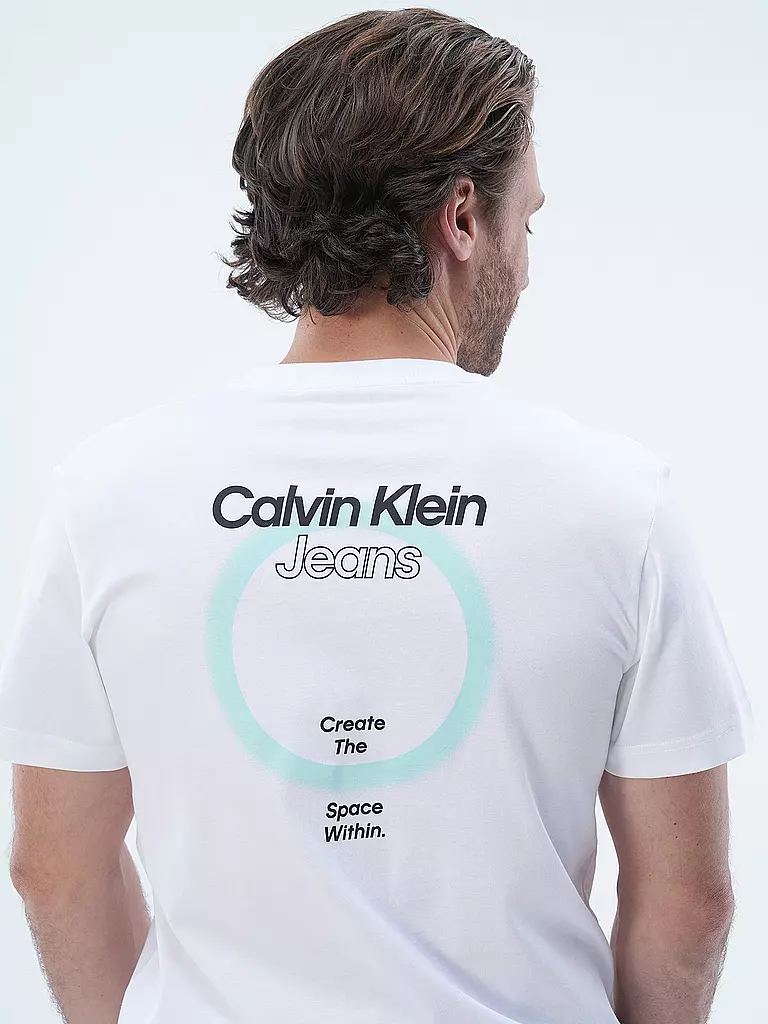 CALVIN KLEIN JEANS | T-Shirt  | Blanco