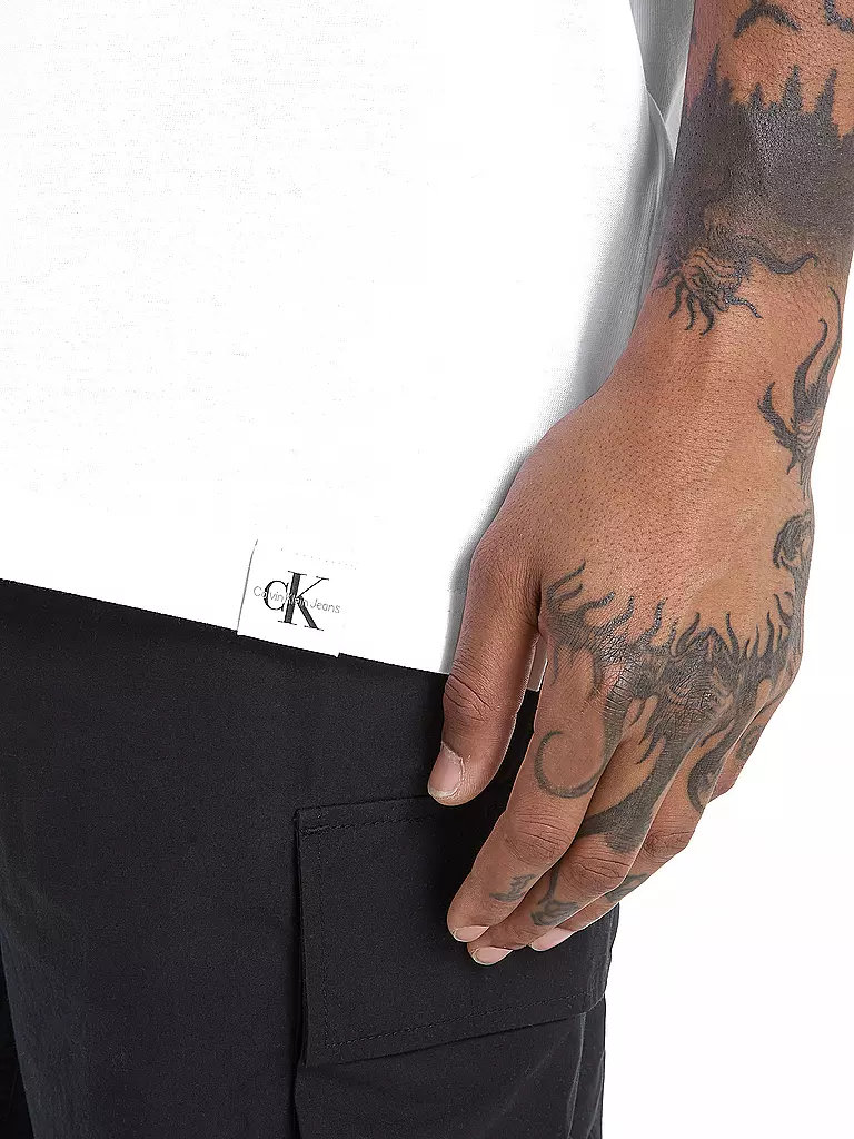 CALVIN KLEIN JEANS | T-Shirt  | Blanco