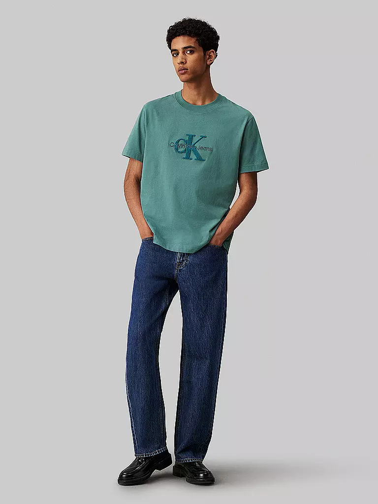 CALVIN KLEIN JEANS | T-Shirt | Petróleo