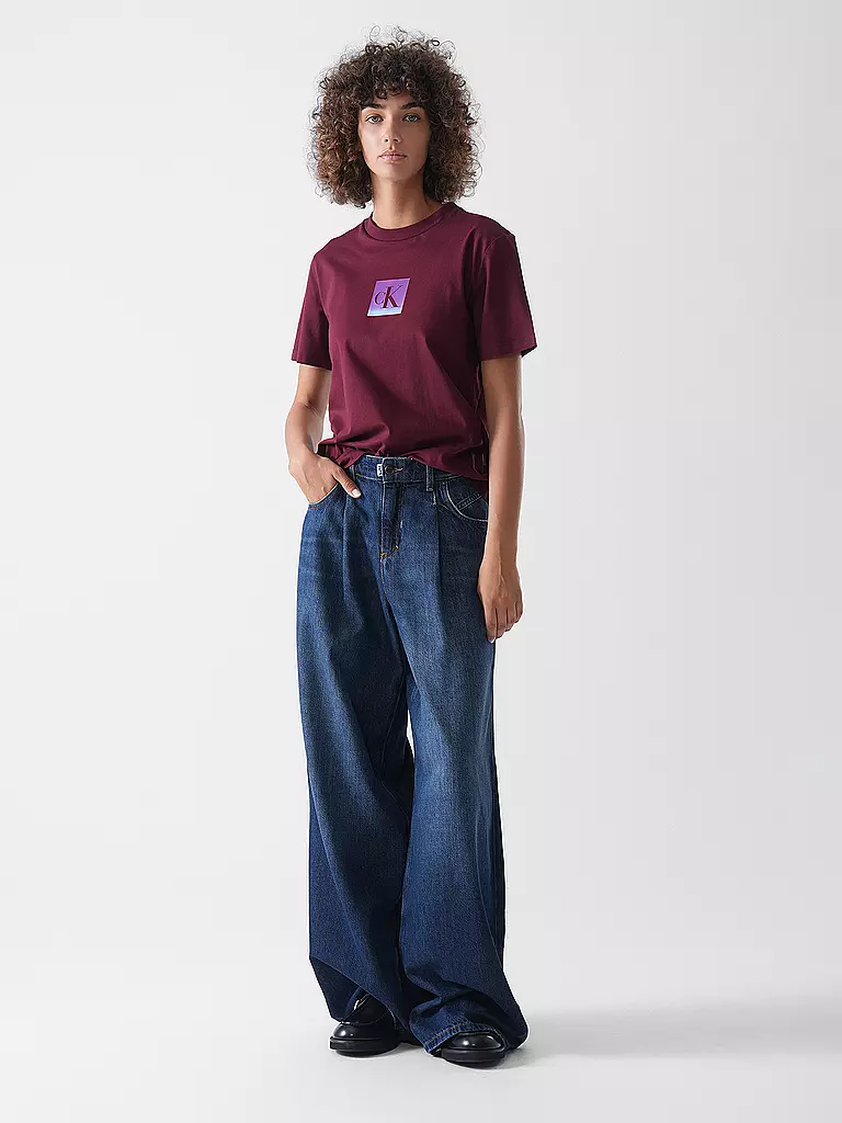 CALVIN KLEIN JEANS | T-Shirt | dunkelrot