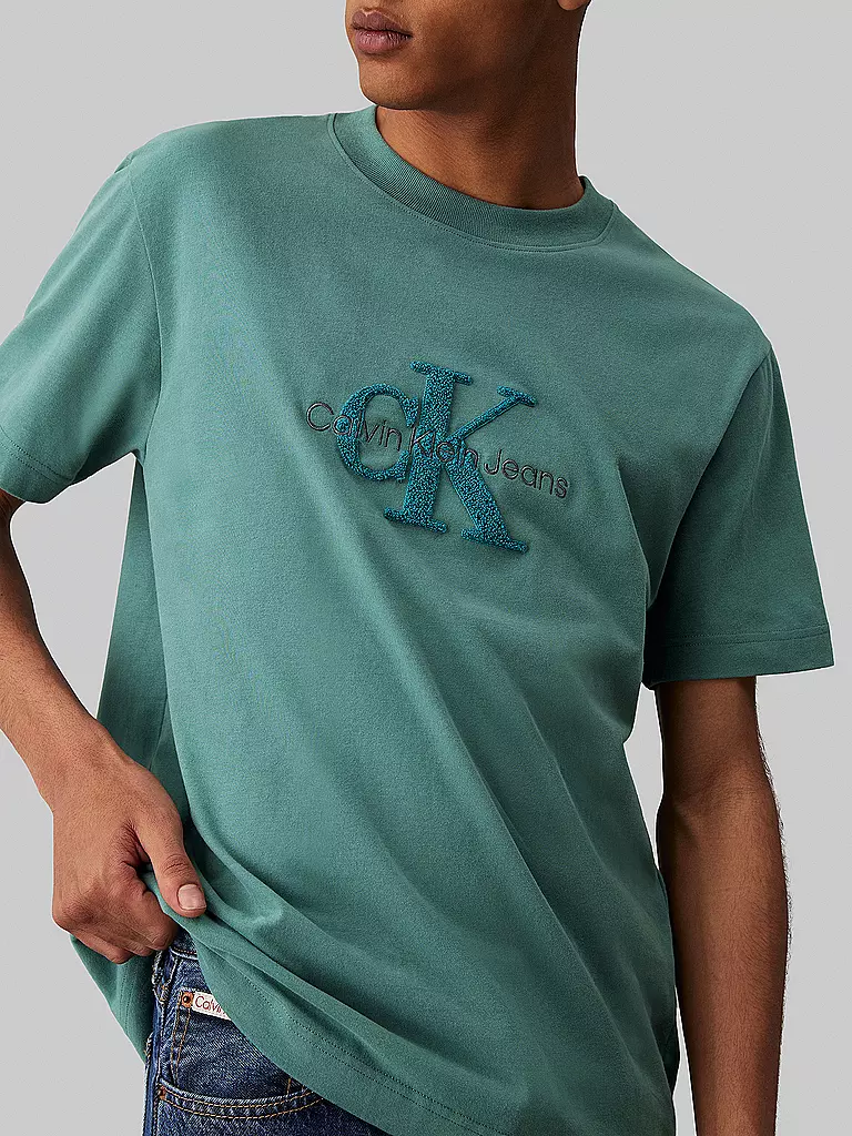 CALVIN KLEIN JEANS | T-Shirt | Petróleo