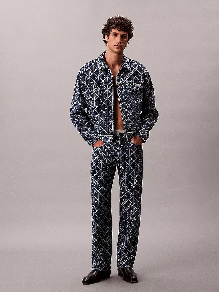 CALVIN KLEIN JEANS | Vaqueros de corte recto | blau