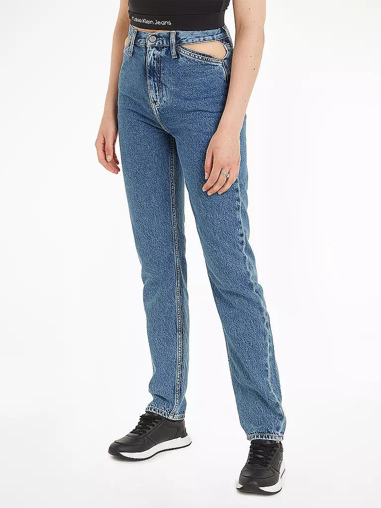 CALVIN KLEIN JEANS | Vaqueros Slim Fit Straight | blau