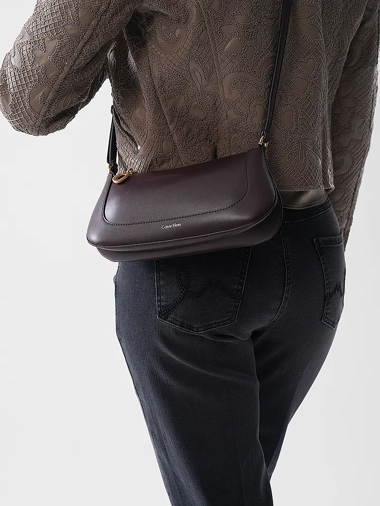 CALVIN KLEIN | Bolso - Bolso bandolera | Rojo oscuro
