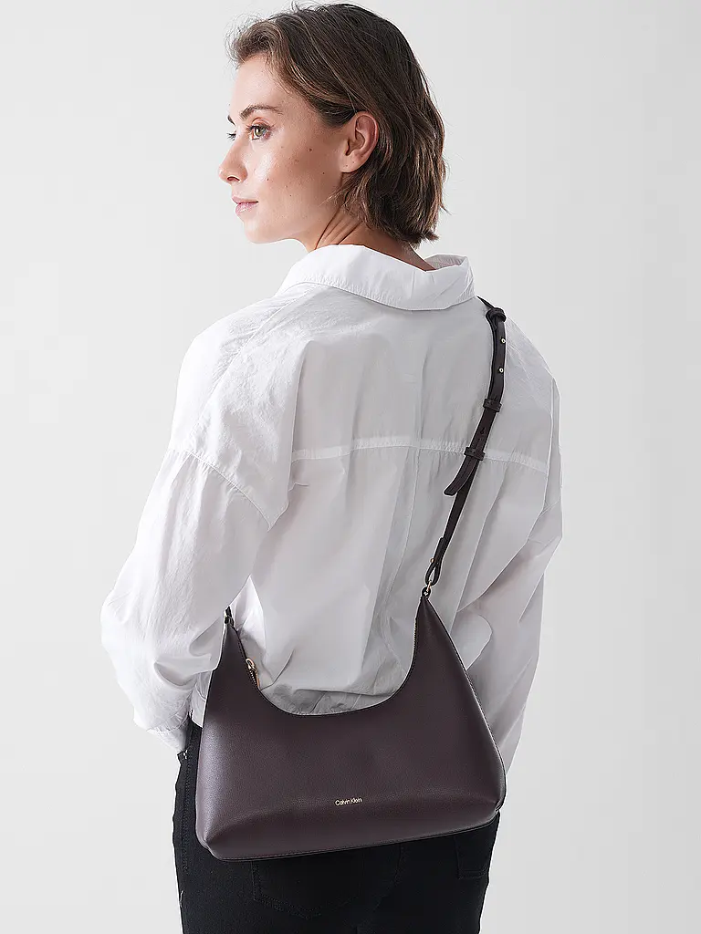 CALVIN KLEIN | Bolso - Bolso de hombro FOIL | Rojo oscuro