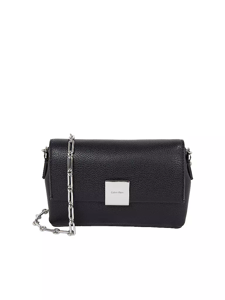 CALVIN KLEIN | Bolso - Mini Bag CK PLAQUE | Negro