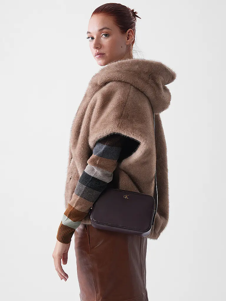 CALVIN KLEIN | Bolso - Mini Bolso | Rojo oscuro