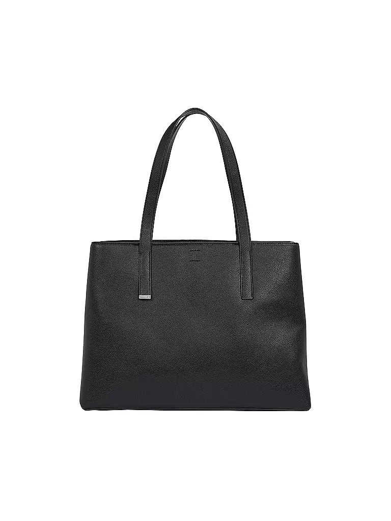 CALVIN KLEIN | Bolso - Shopper CK PLAQUE Medium | Negro