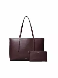 CALVIN KLEIN | Bolso - Tote Bag FOIL | Rojo oscuro