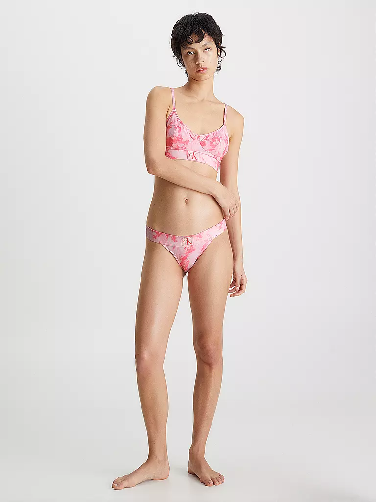 CALVIN KLEIN | Braga de bikini brasileña | Fucsia