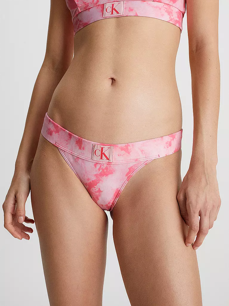 CALVIN KLEIN | Braga de bikini brasileña | Fucsia