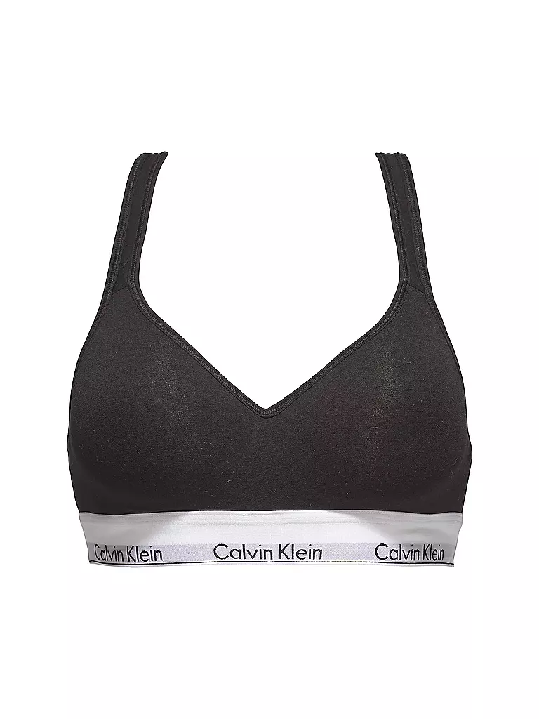 CALVIN KLEIN | Bustier "Bralette - Modern Cotton" | Negro