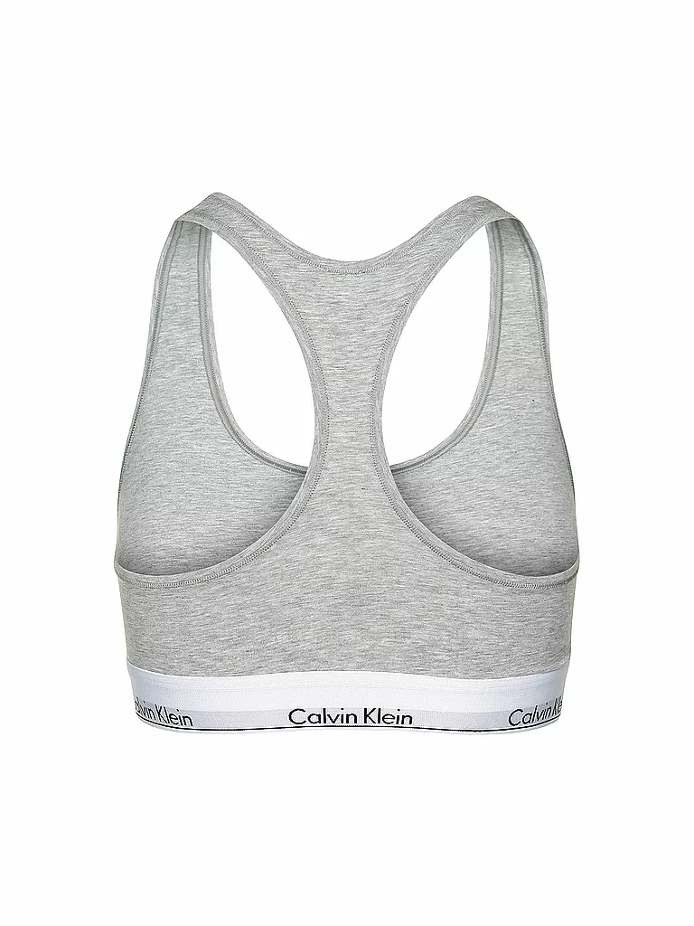 CALVIN KLEIN | Bustier "Bralette - Modern Cotton" | Gris