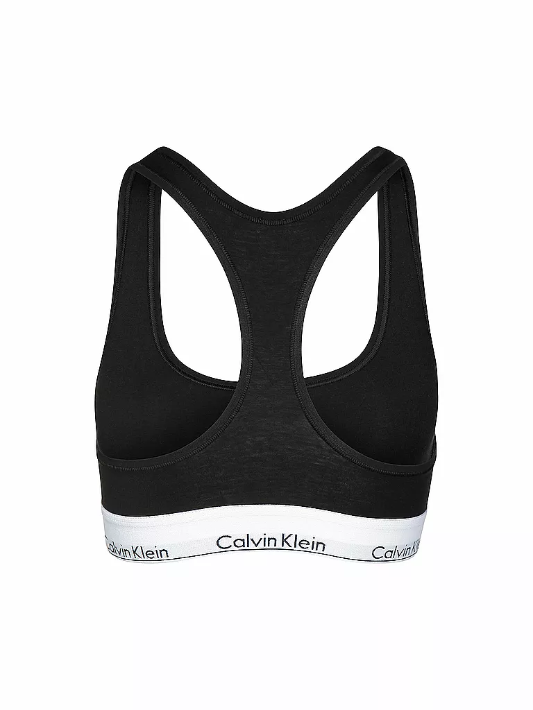 CALVIN KLEIN | Bustier "Bralette - Modern Cotton" | Negro
