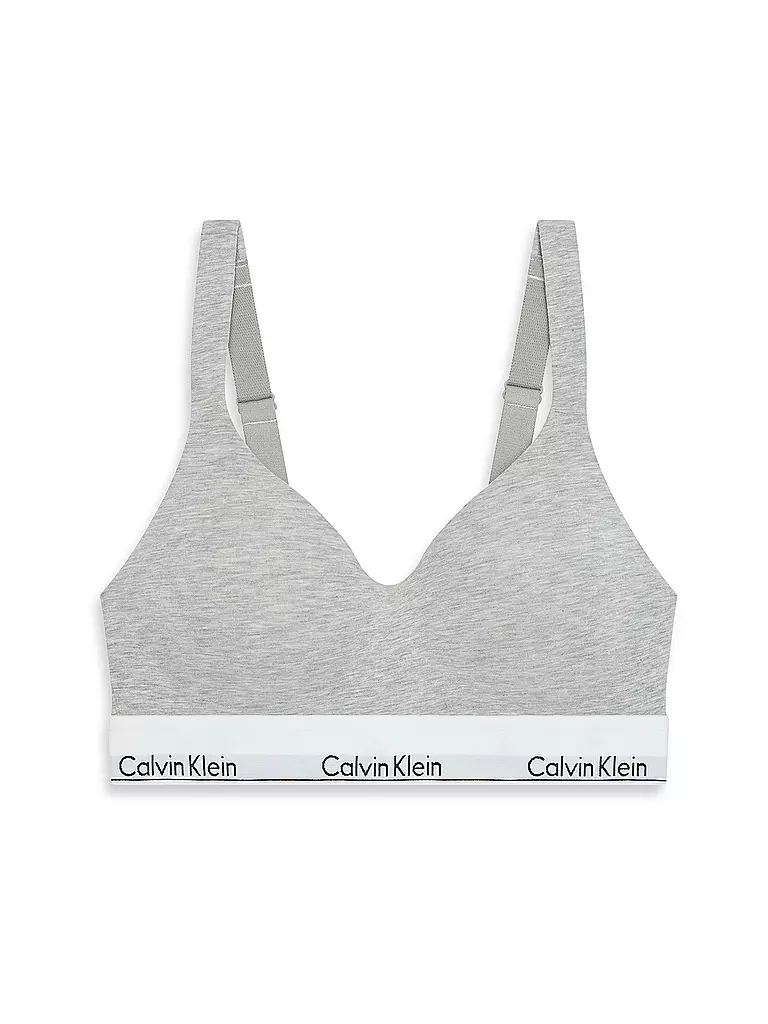 CALVIN KLEIN | Bustier gris | Gris claro