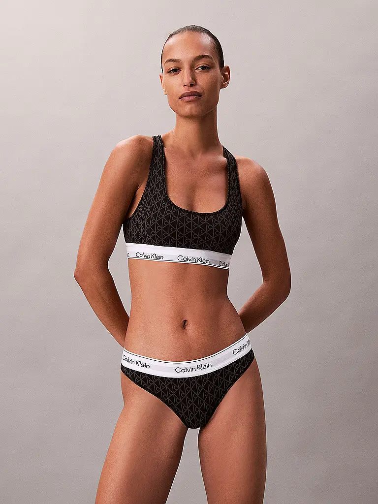 CALVIN KLEIN | Bustier negro | Negro