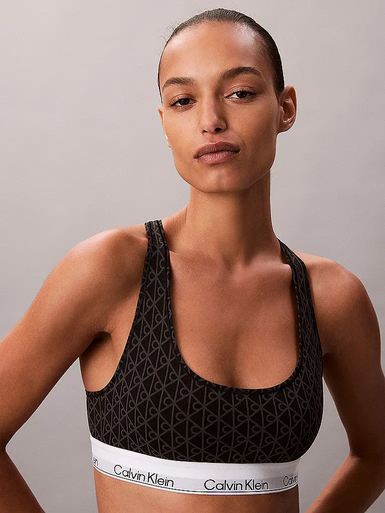 CALVIN KLEIN | Bustier negro | Negro