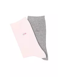CALVIN KLEIN | Calcetines paquete de 2 negro | Rosa