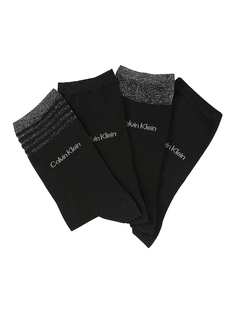 CALVIN KLEIN | Calcetines 4 Pkg negros | Negro