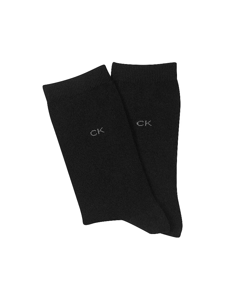 CALVIN KLEIN | Calcetines paquete de 2 negro | Negro