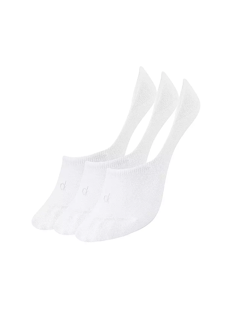 CALVIN KLEIN | Calcetines paquete de 3 blanco | Blanco