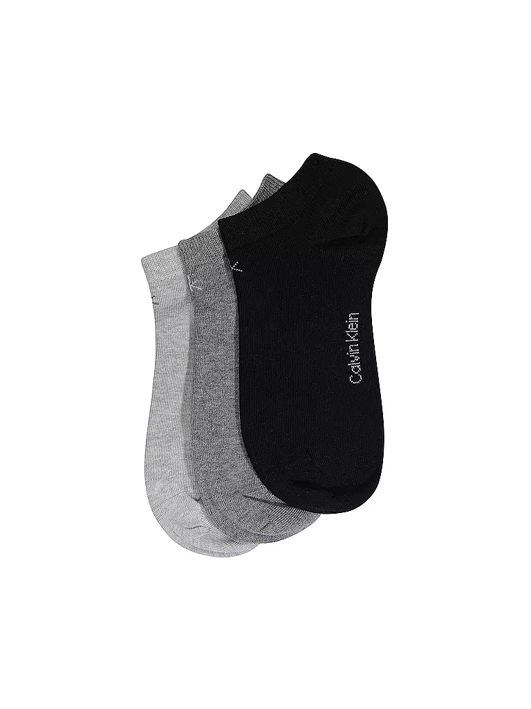 CALVIN KLEIN | Calcetines paquete de 3 gris jaspeado | Gris