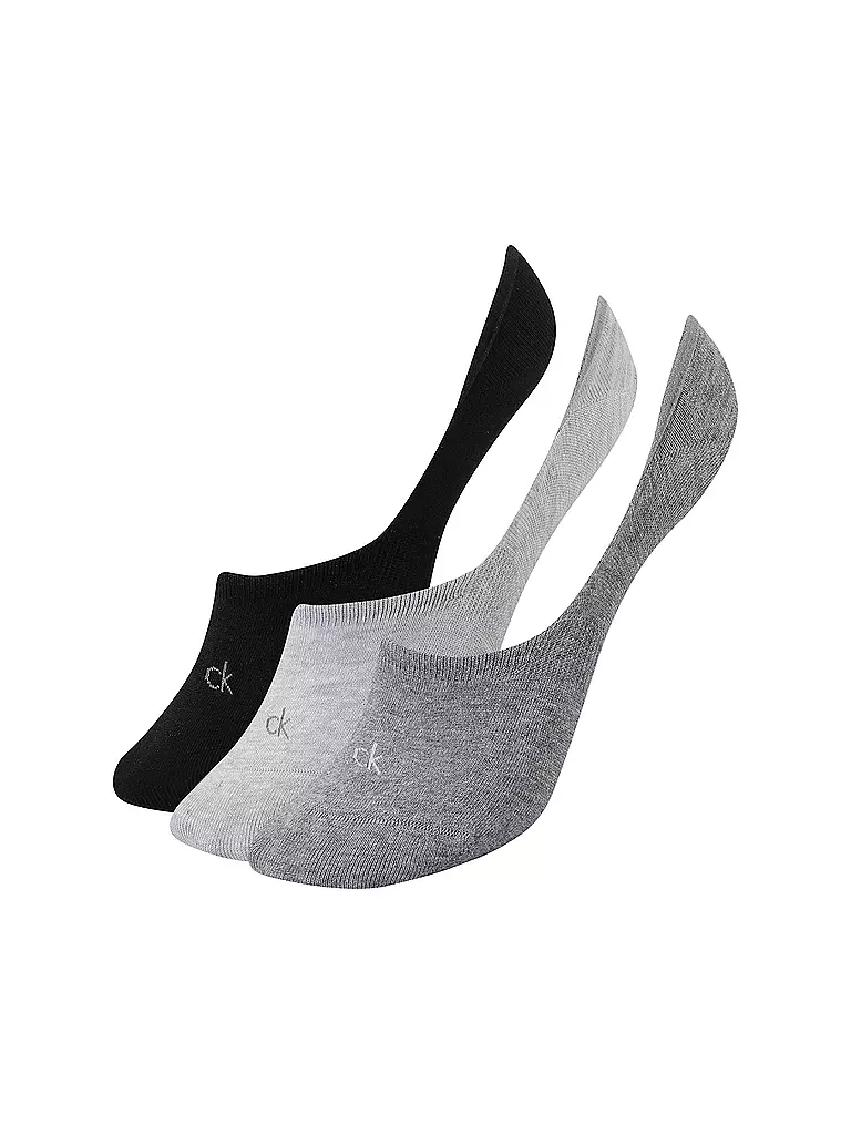 CALVIN KLEIN | Calcetines paquete de 3 gris mélange | Gris