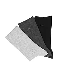 CALVIN KLEIN | Calcetines paquete de 3 rosa | Gris