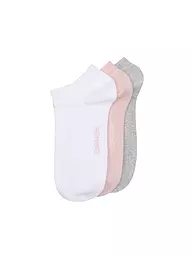 CALVIN KLEIN | Calcetines paquete de 3 blanco | Rosa