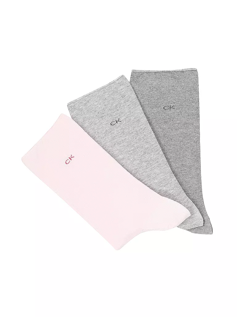 CALVIN KLEIN | Calcetines paquete de 3 rosa | Rosa