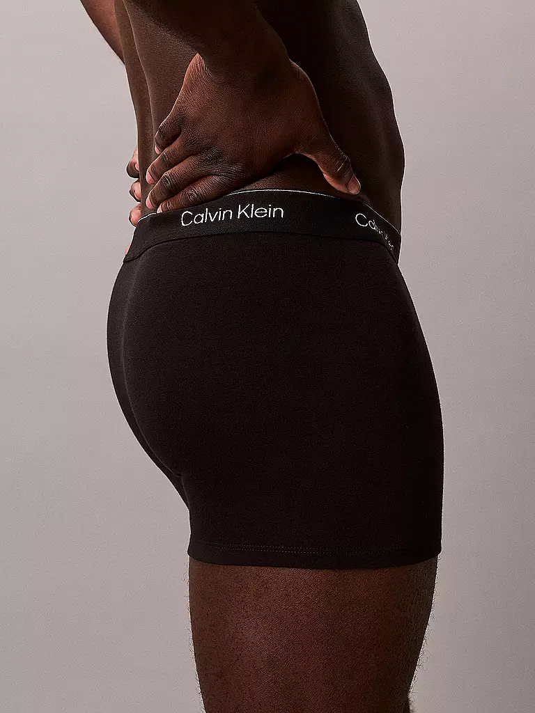 CALVIN KLEIN | Calzoncillos paquete de 3 naranja | Negro