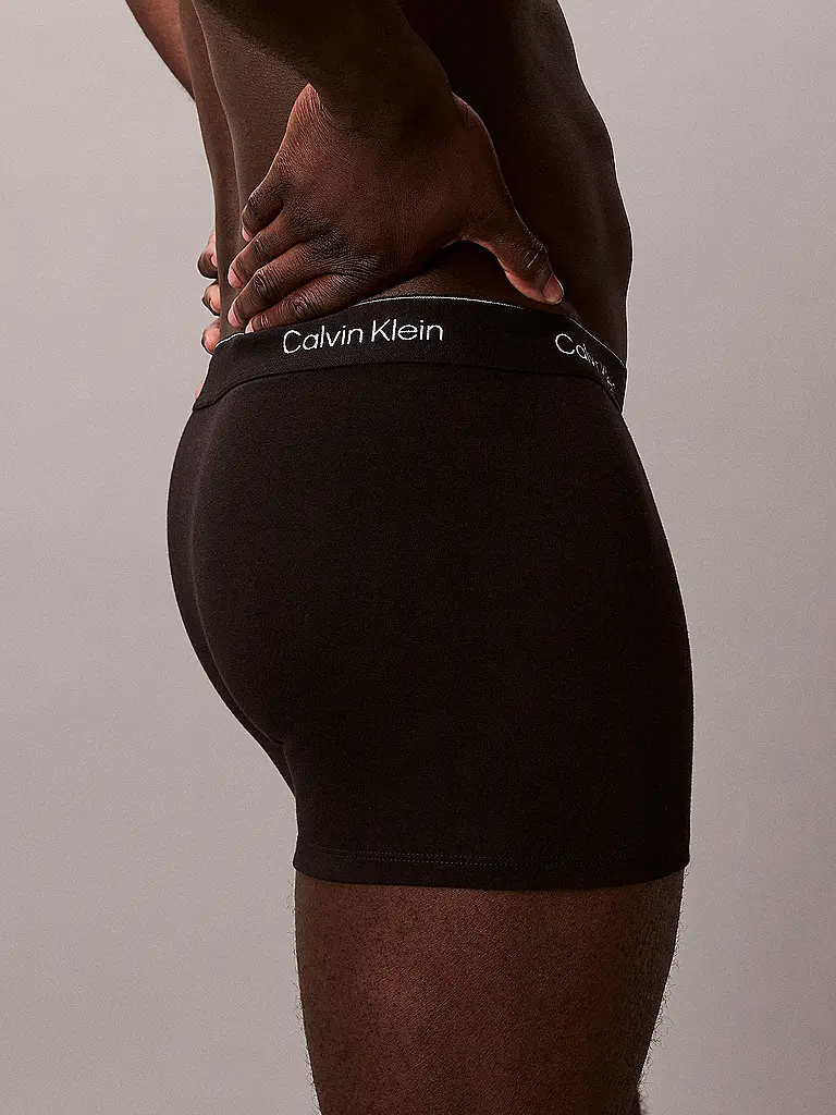 CALVIN KLEIN | Calzoncillos paquete de 3 naranja | Negro