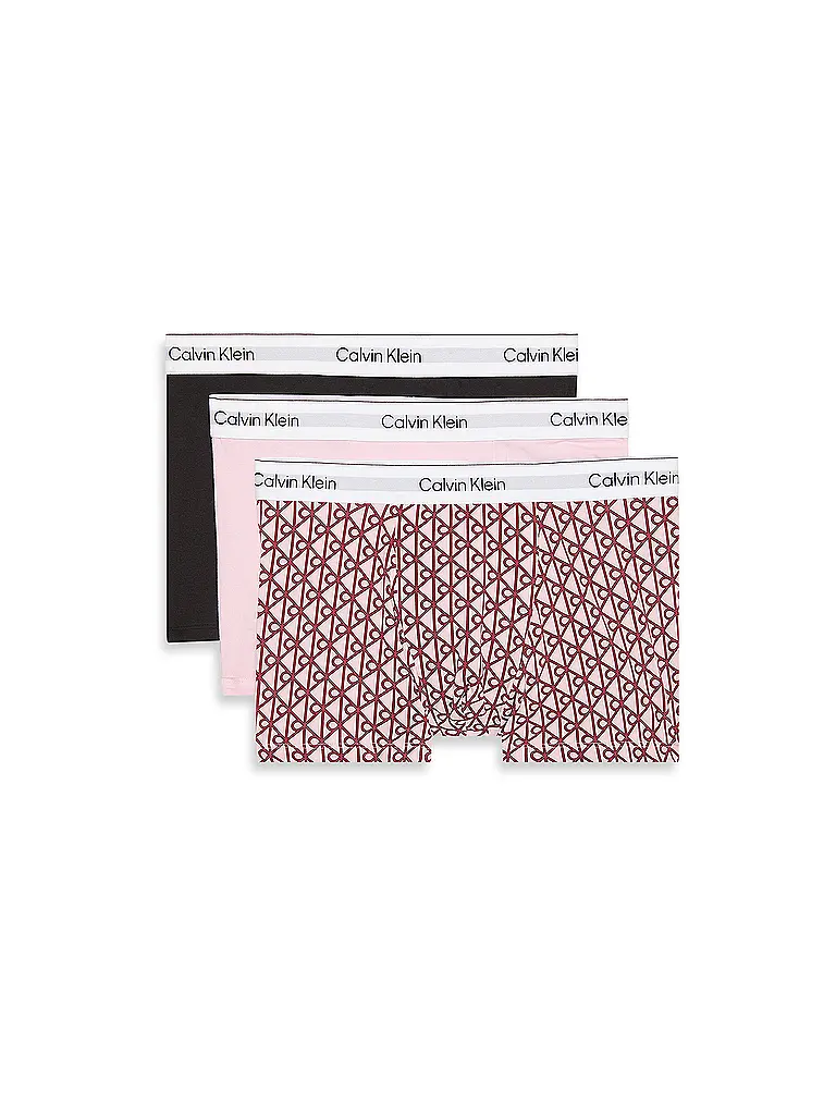 CALVIN KLEIN | Calzoncillos paquete de 3 rosa | Rojo