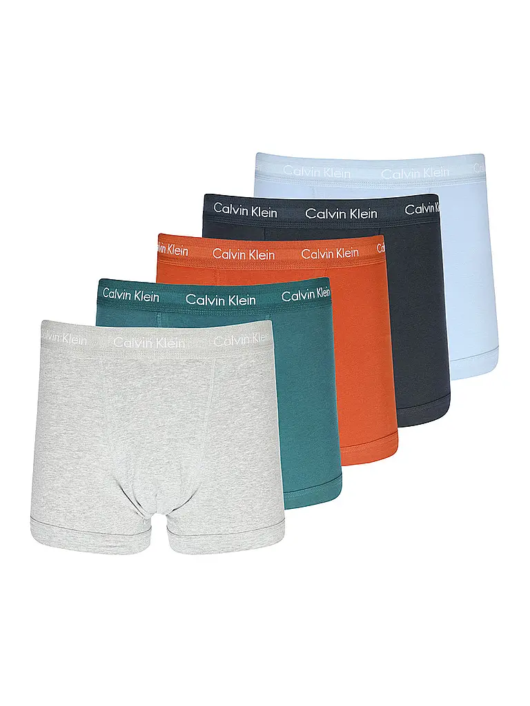 CALVIN KLEIN | Calzoncillos paquete de 5 multi | Gris claro