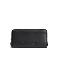 CALVIN KLEIN | Geldbörse EMBOSSED Large  | Negro