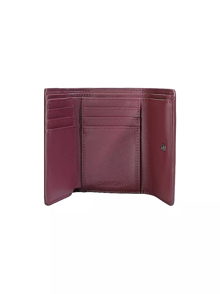 CALVIN KLEIN | Geldbörse | Rojo oscuro
