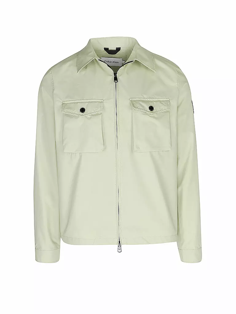 CALVIN KLEIN | Jacke - Overshirt | Verde claro