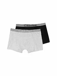 CALVIN KLEIN | Jungen Pants 2er Pkg Customized Stretch grey black | Gris claro