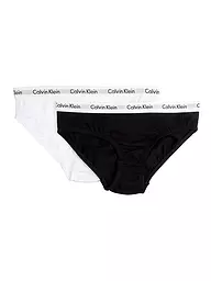 CALVIN KLEIN | Mädchen Slip  2er Pkg Modern Cotton white black | Blanco