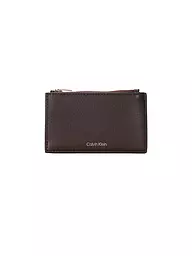 CALVIN KLEIN | Monedero FOIL | Rojo oscuro