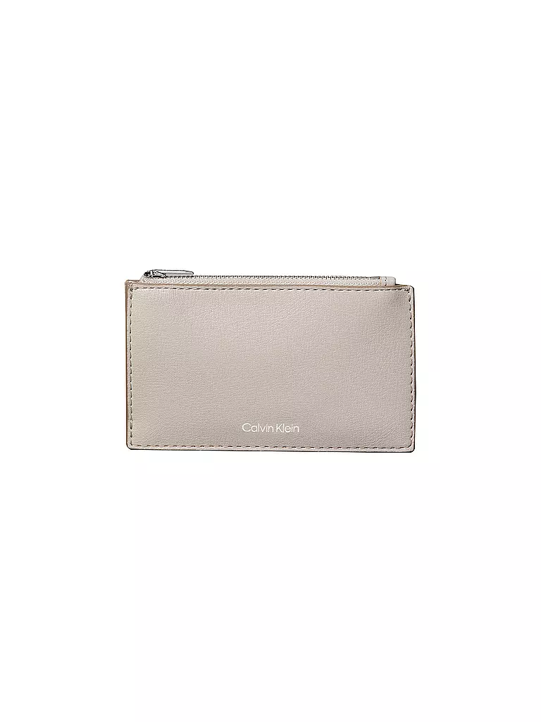 CALVIN KLEIN | Monedero FOIL | Crema