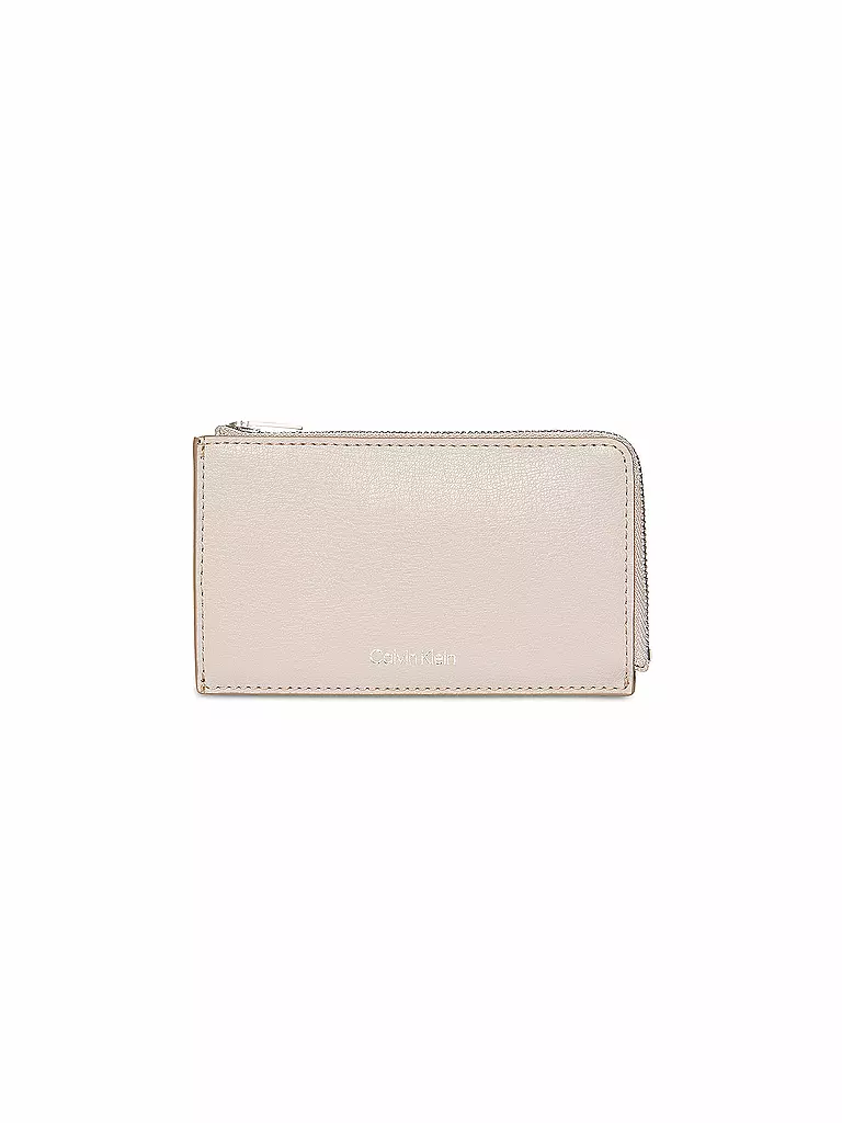 CALVIN KLEIN | Monedero FOIL | Crema