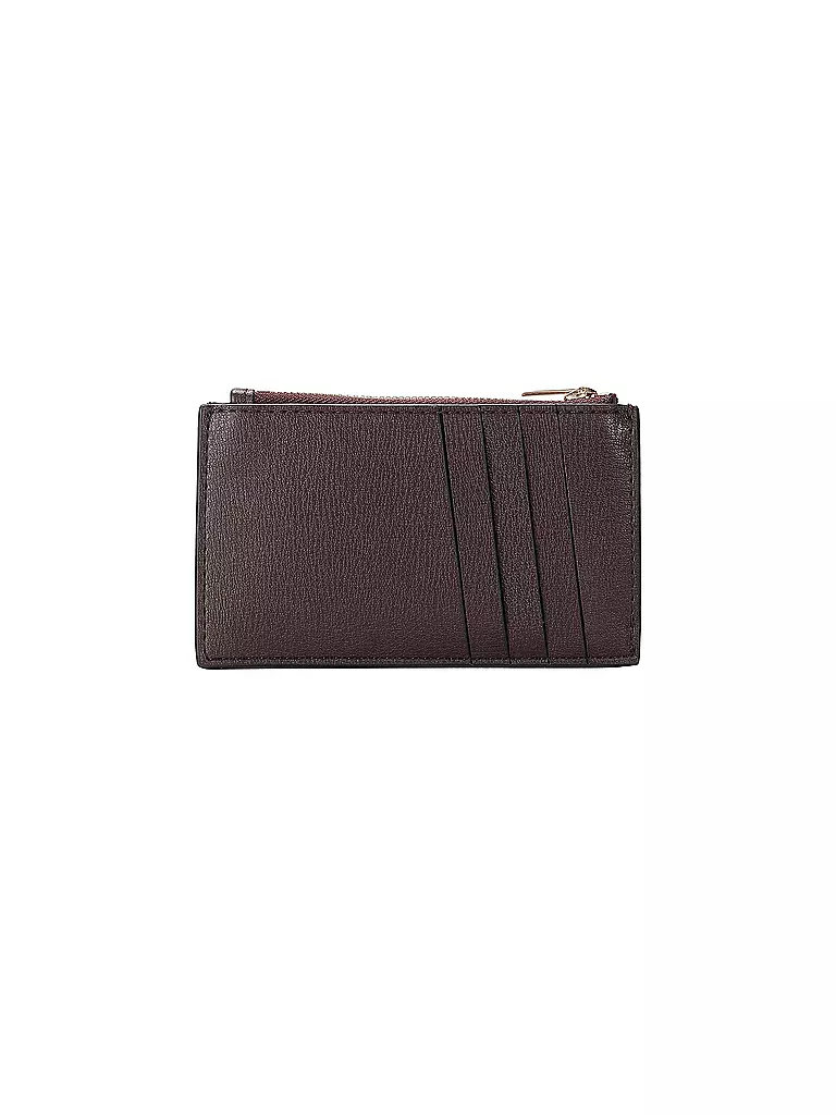 CALVIN KLEIN | Monedero FOIL | Rojo oscuro