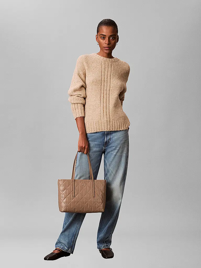 CALVIN KLEIN | Nombre del producto: Bolso - Shopper Small | Crema