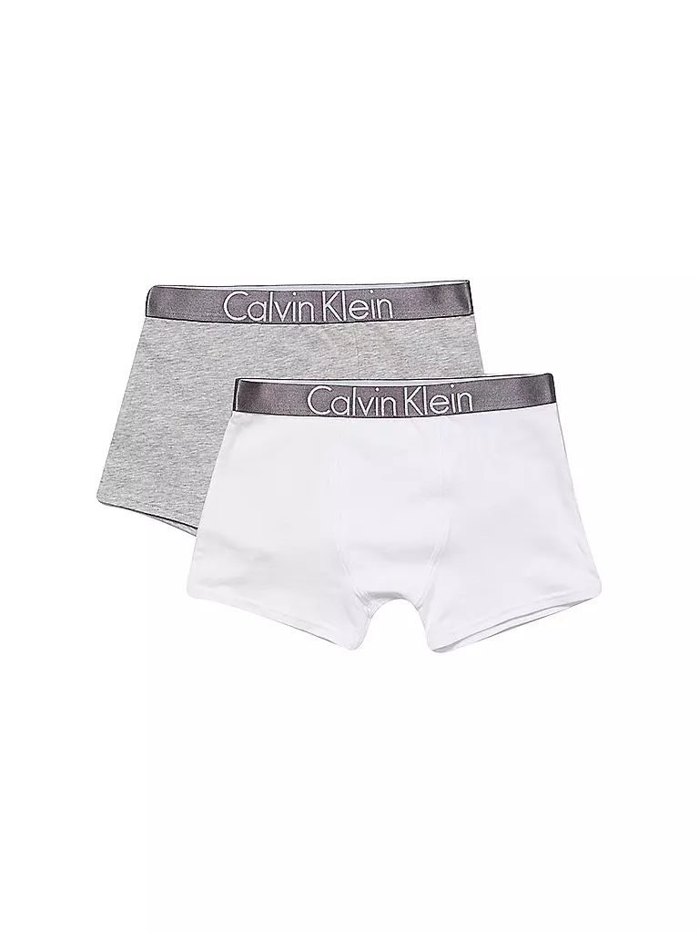 CALVIN KLEIN | Nombre del producto: Jungen Pants 2er Pkg Customized Stretch Grey/White | Blanco