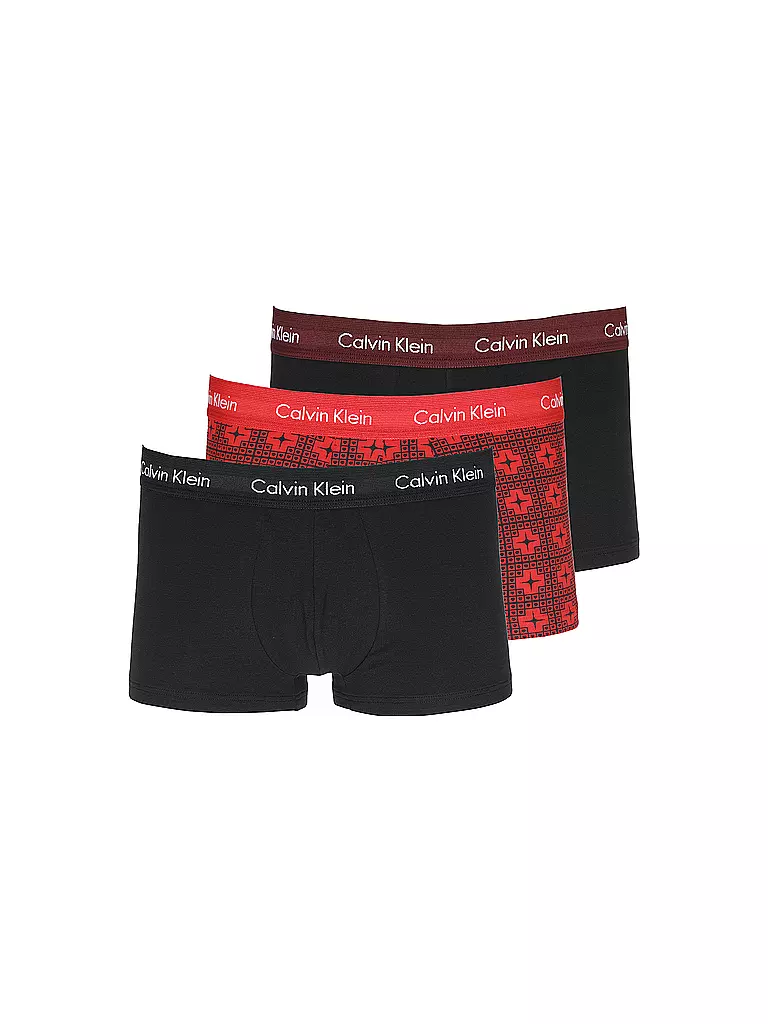 CALVIN KLEIN | Pants Paquete de 3 negro | Negro