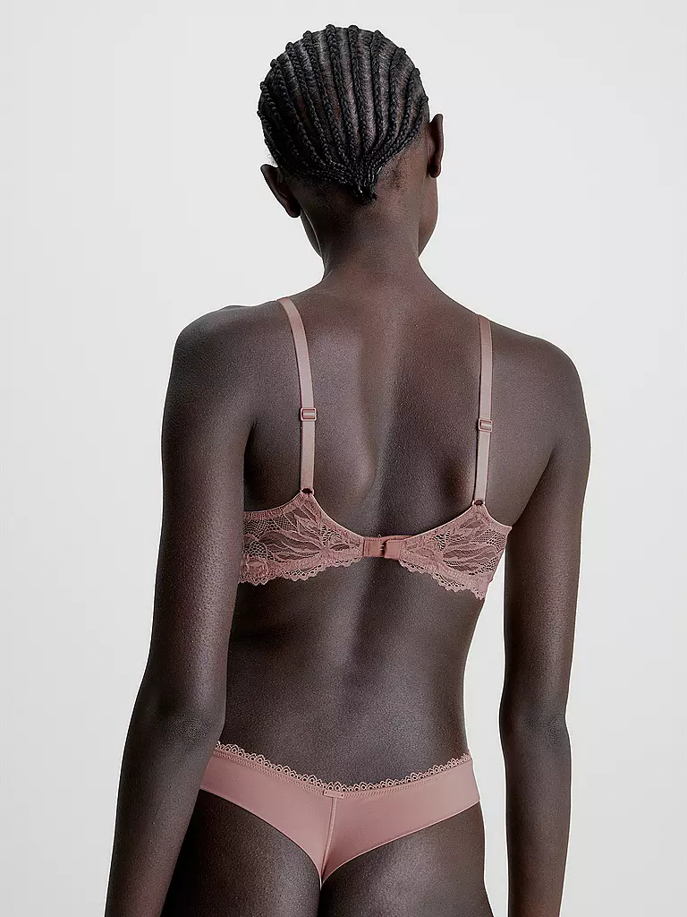 CALVIN KLEIN | Plunge BH Seductive Comfort pink | Rosa
