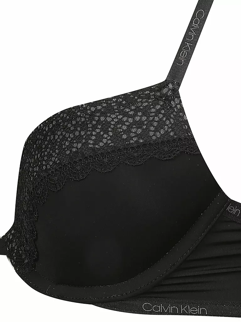CALVIN KLEIN | Push-Up BH "Flirty" (Schwarz) | Negro
